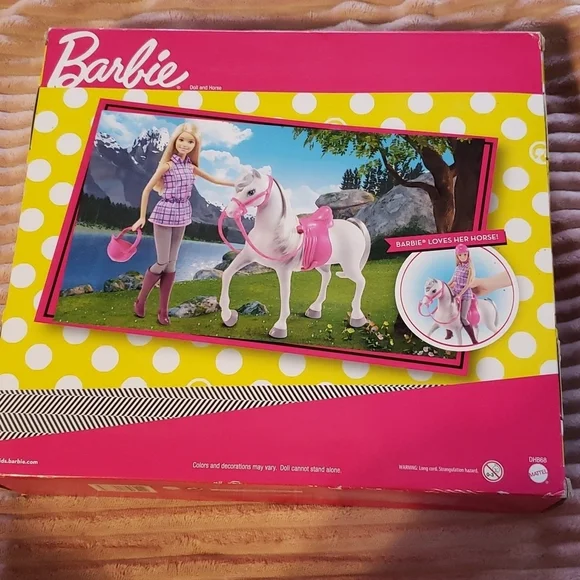 BARBIE and her 🐎 horse